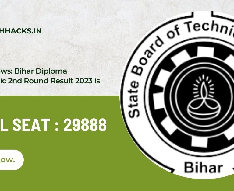 “Latest News: Bihar Diploma Polytechnic 2nd Round Result 2023 is here!”